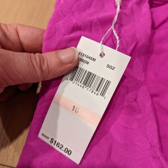 Bright Purple Hue One Piece Swimsuit - Picture 2 of 7